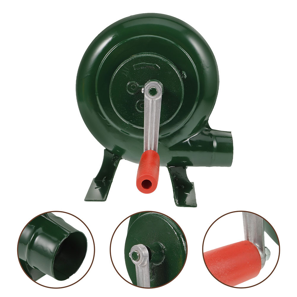 Outdoor Camping Fire - Professioneller Handgehaltener Feuerbläser, Manueller BBQ-Ventilator, Outdoor-Camping-Blaswerkzeug,