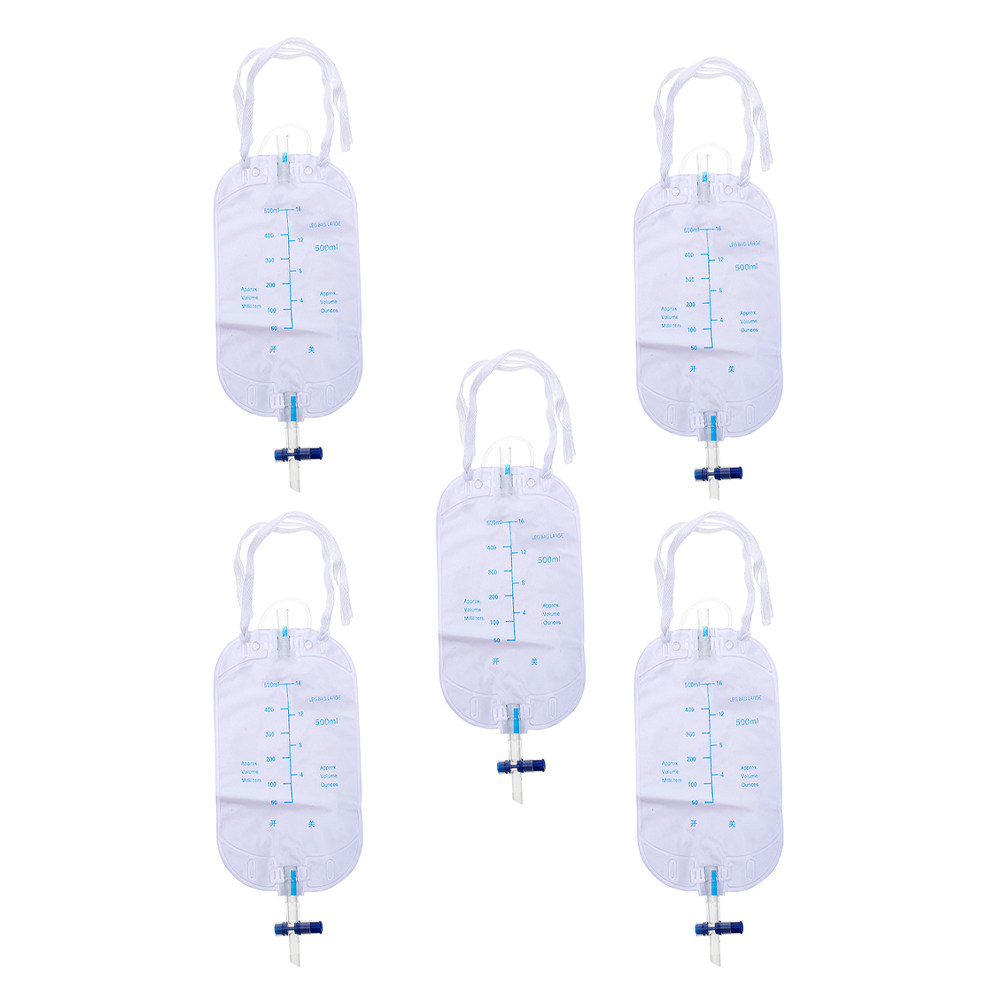 Outdoor Camping Urinal - 5 Stück lange Einweg-Urinbeutel für Männer,