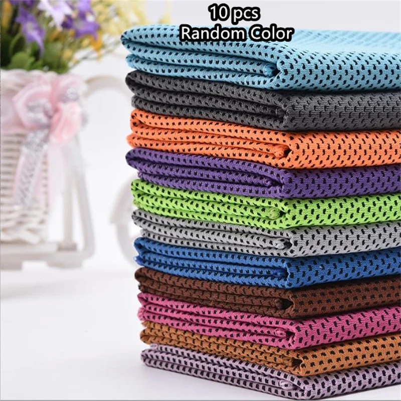 Camp Towel Microfiber - 1–10 Stück kühlendes Handtuch, sofortige Linderung,