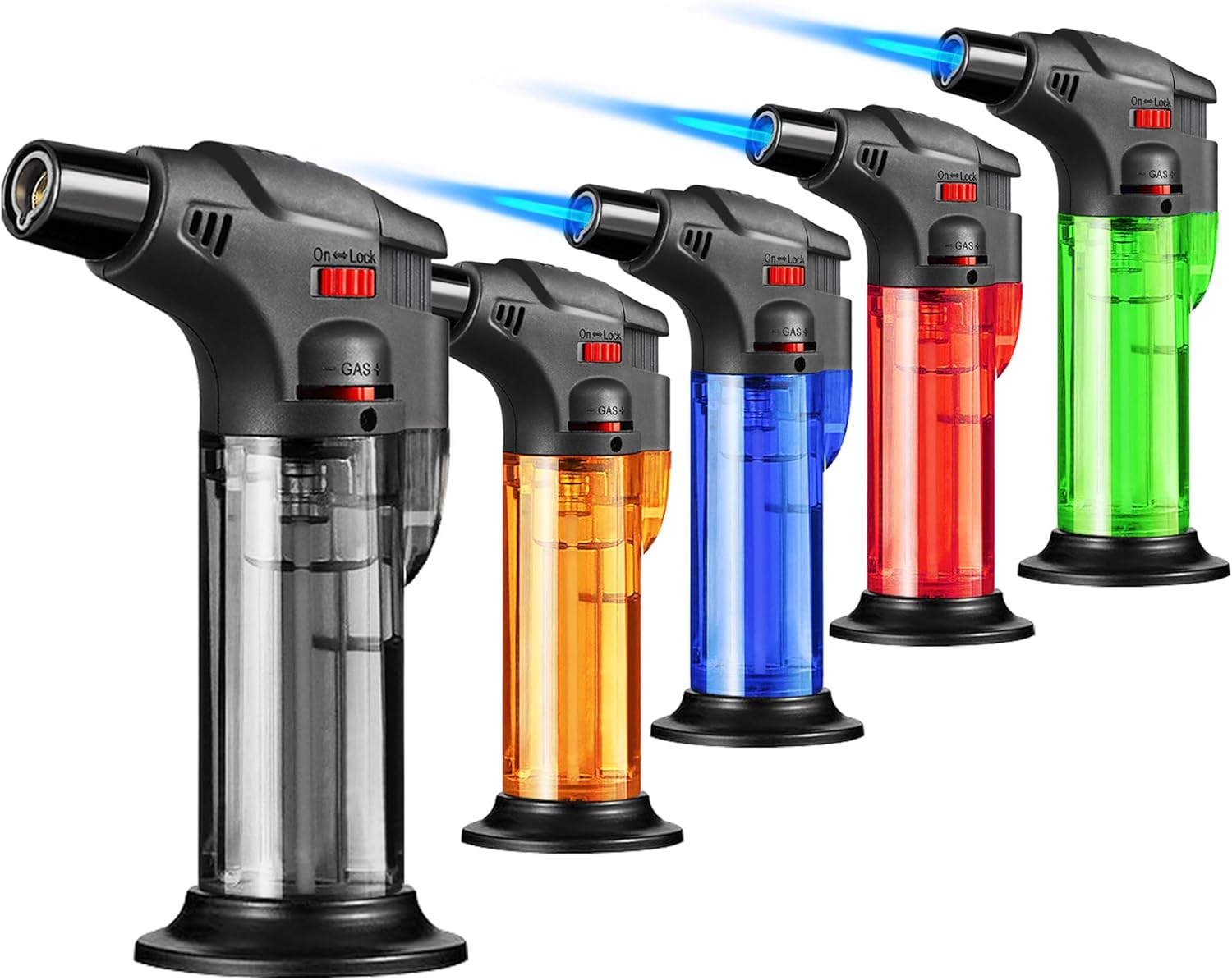 Outdoor Windproof Lighter - Butan nachfüllbare Jet Flame Fackel Feuerzeug