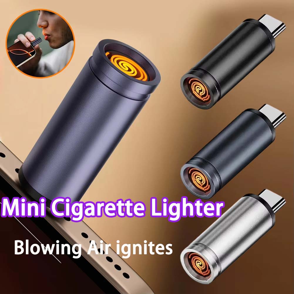 Mini Typ-C Handy-Feuerzeug mit – Outdoor Windproof Lighter Bewertung und Preis