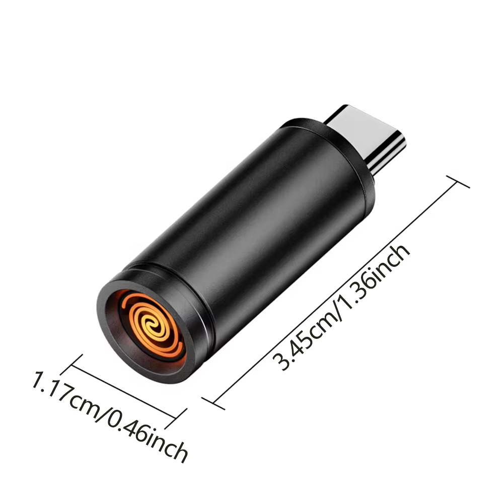 Mini Typ-C Handy-Feuerzeug mit – Outdoor Windproof Lighter Bewertung und Preis