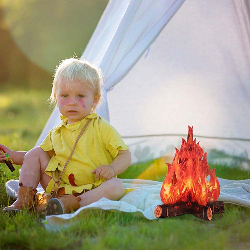 Künstliches Lagerfeuer aus Pap – Outdoor Camping Burner Bewertung und Preis