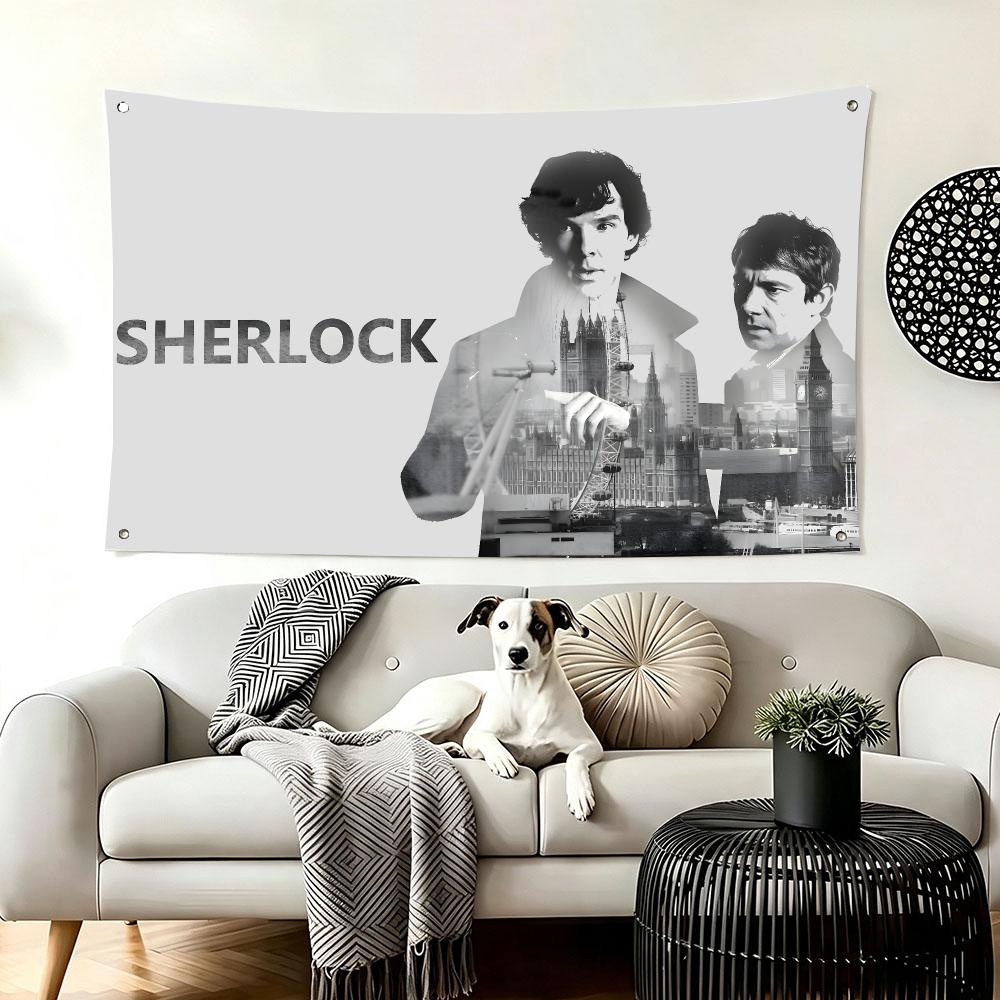 TV-Show S-Sherlock Holmes Flag – Outdoor Camping Tv Bewertung und Preis
