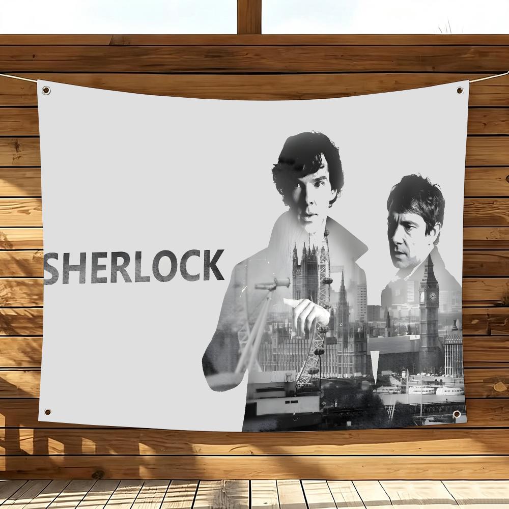 TV-Show S-Sherlock Holmes Flag – Outdoor Camping Tv Bewertung und Preis