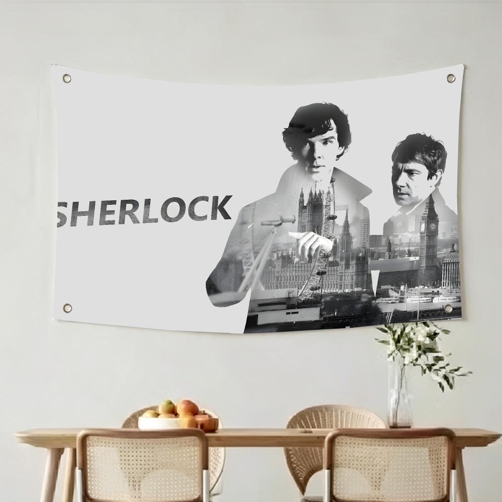TV-Show S-Sherlock Holmes Flag – Outdoor Camping Tv Bewertung und Preis