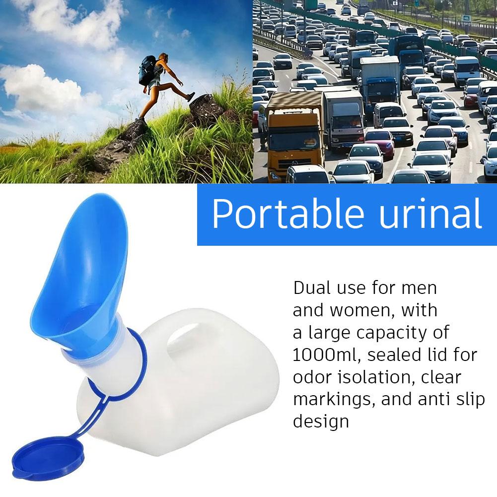 Tragbarer Reise-Urinalbehälter – Outdoor Camping Urinal Bewertung und Preis