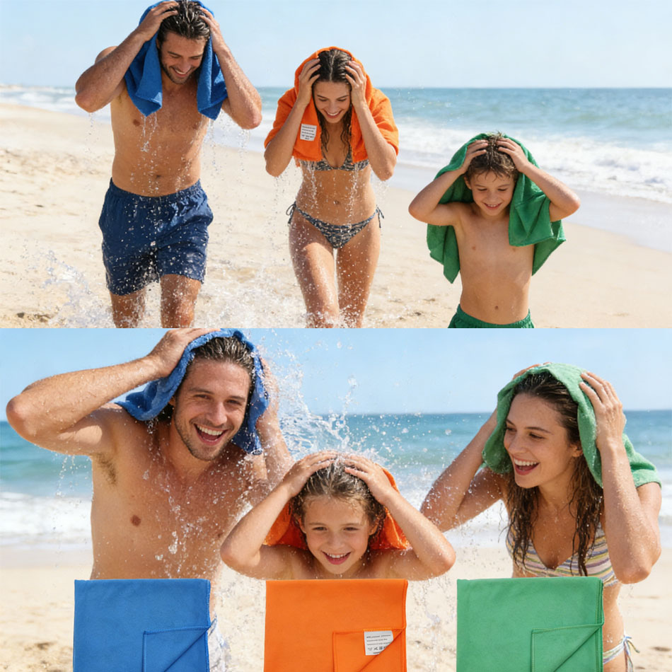 1 Stück Mikrofaser-Strandtuch, – Camp Towel Microfiber Bewertung und Preis