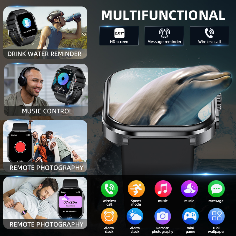 LIGE Damen-Smartwatch, 2,01 Zo – Outdoor Camping Japan Bewertung und Preis