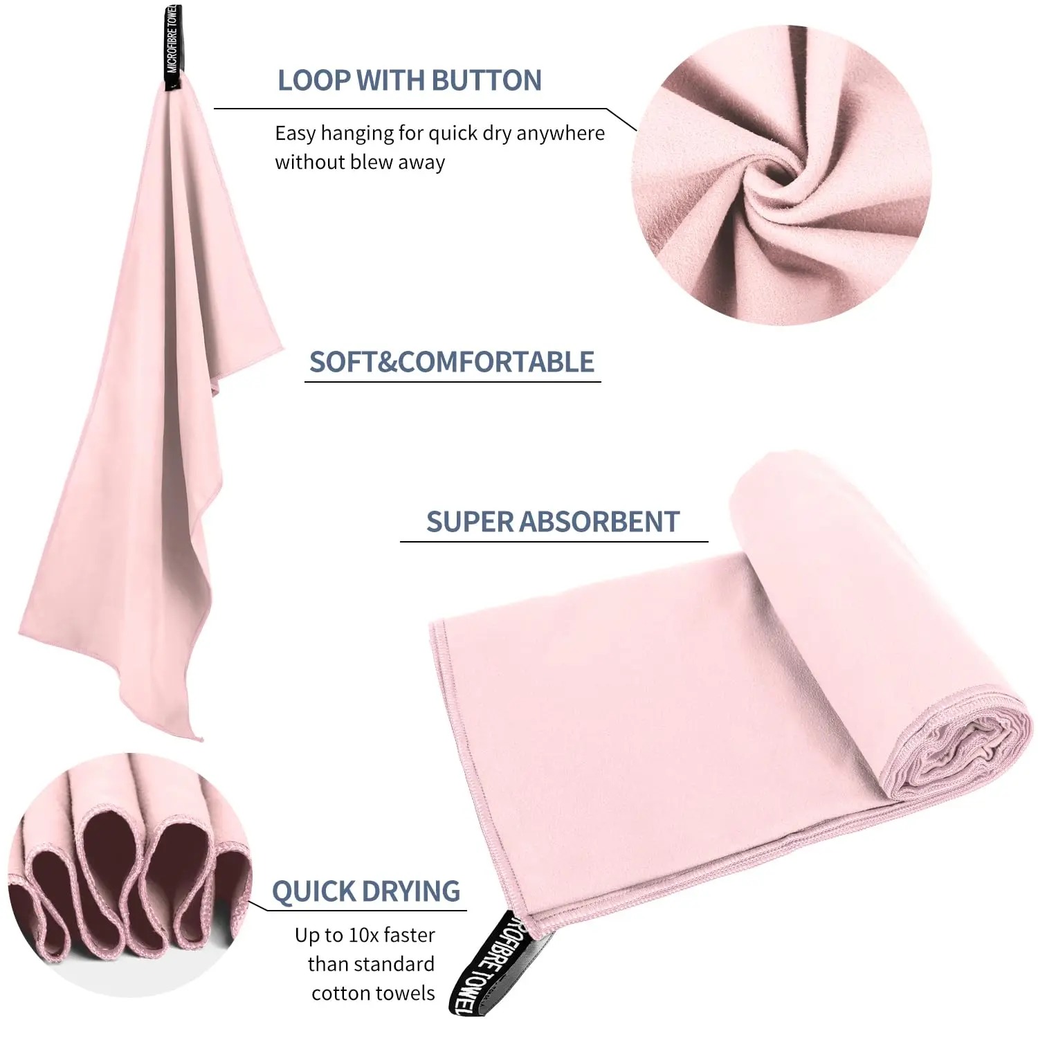 Mikrofaser-Handtuch Perfektes  – Camp Towel Microfiber Bewertung und Preis